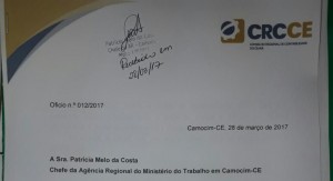 CAMOCIM OFICIO GASO