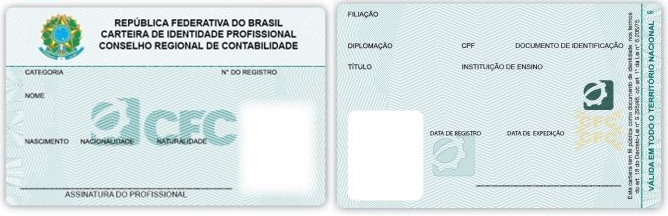 Novas carteiras físicas de identidade profissional não terão mais chip – CRC -CE