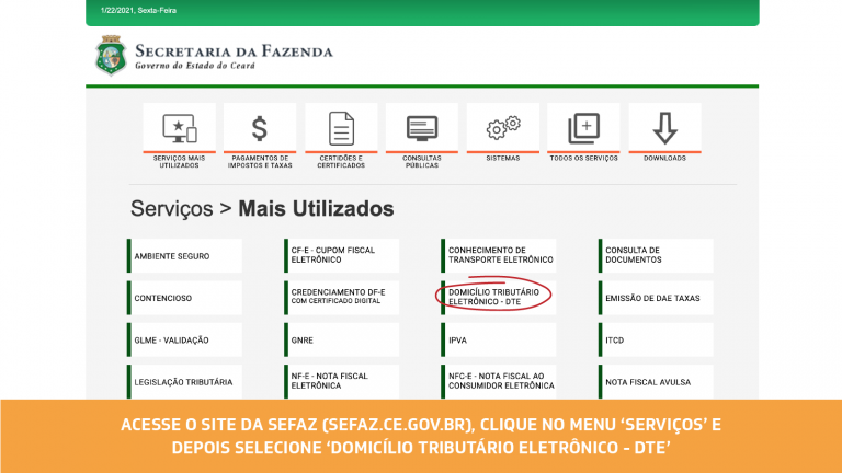 DT-e será porta de entrada aos serviços e sistemas da Sefaz – CRC-CE