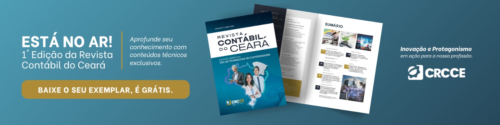 1ª Edição da Revista Contábil do Ceará já está no ar!