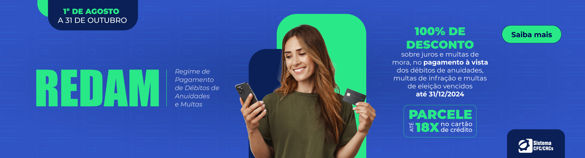 Conselho Federal de Contabilidade lança campanha para regularização de débitos (Redam)