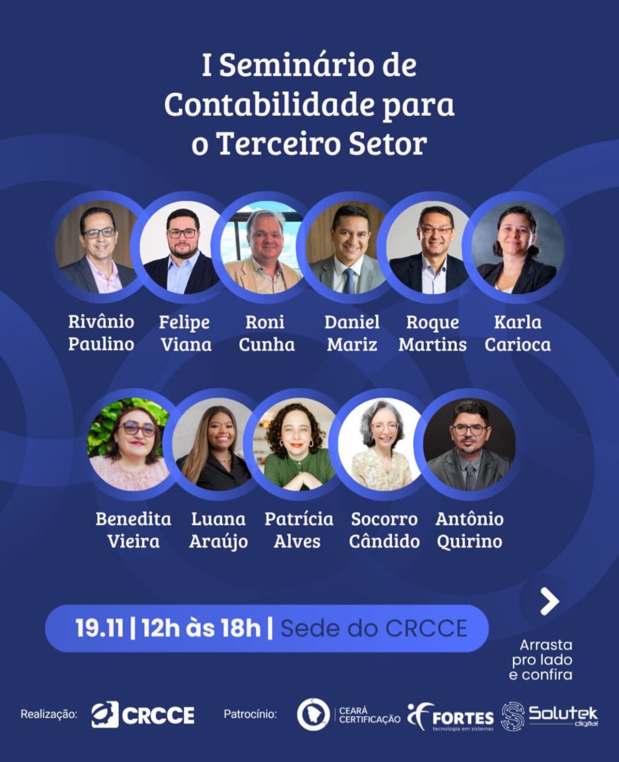 CRCCE realiza I Seminário de Contabilidade para o Terceiro Setor no dia ...