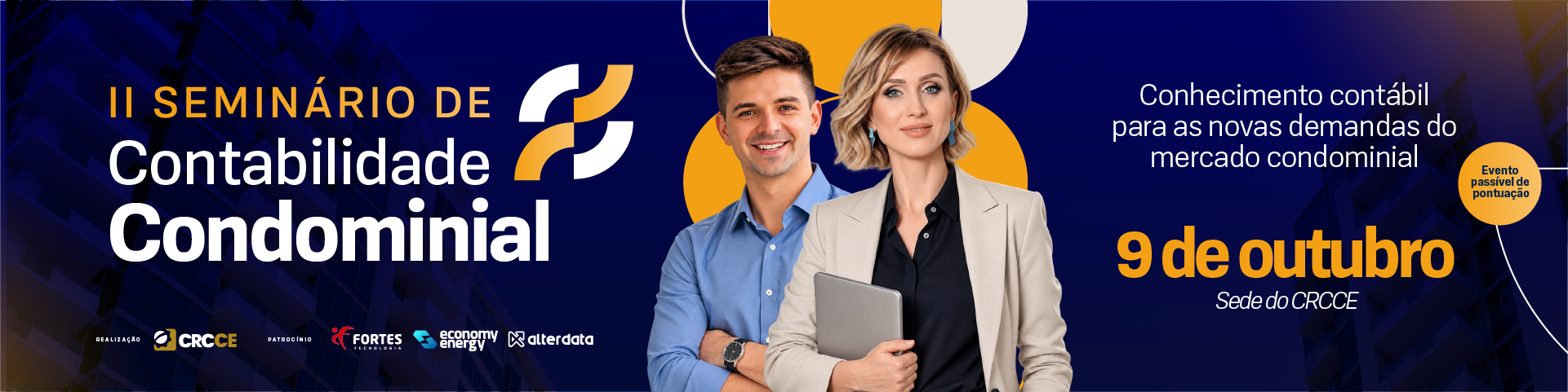 CRCCE promove II Seminário de Contabilidade Condominial com debates sobre tecnologia, tributação e gestão